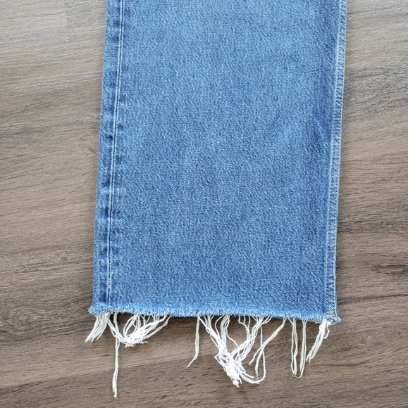 Boyish Charley Wide Leg Cropped Jeans in Greed Wash Size 25 - Picture 4 of 16